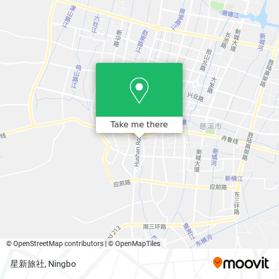 星新旅社 map