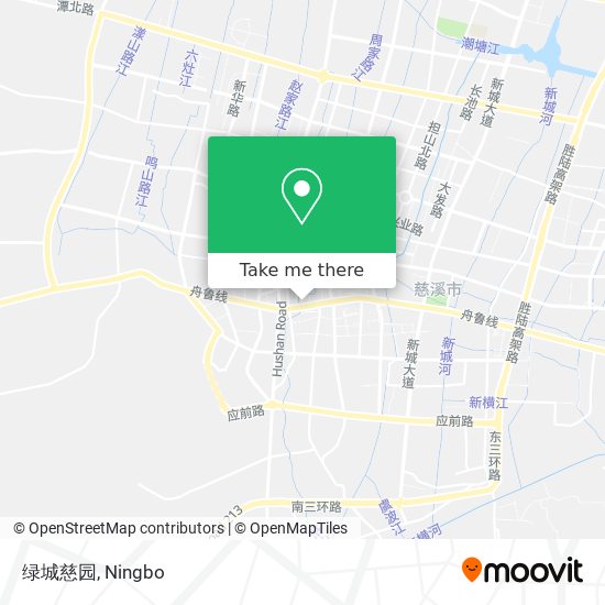 绿城慈园 map