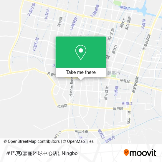 星巴克(嘉丽环球中心店) map