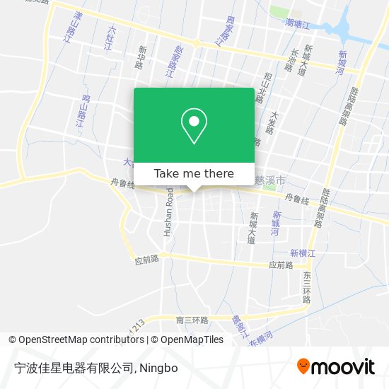 宁波佳星电器有限公司 map