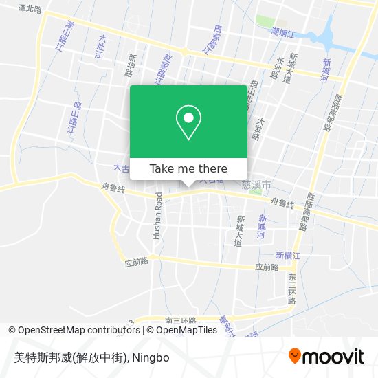 美特斯邦威(解放中街) map