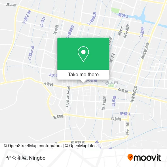 华仑商城 map