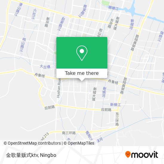 金歌量贩式ktv map
