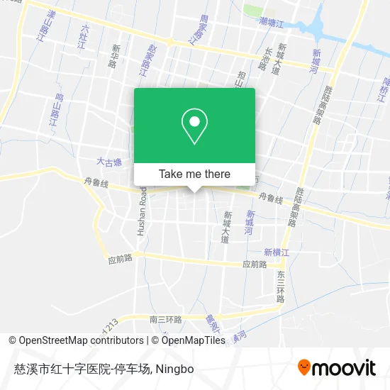 慈溪市红十字医院-停车场 map