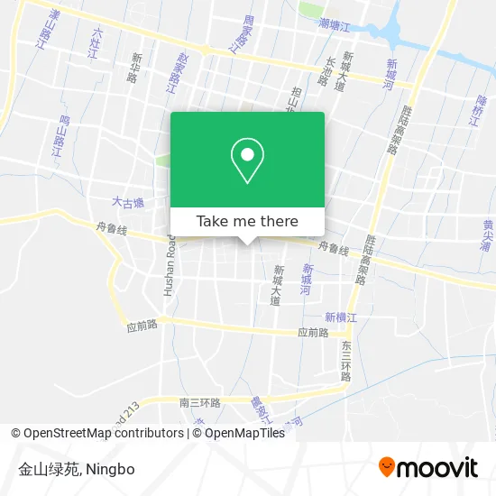 金山绿苑 map