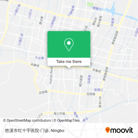 慈溪市红十字医院-门诊 map