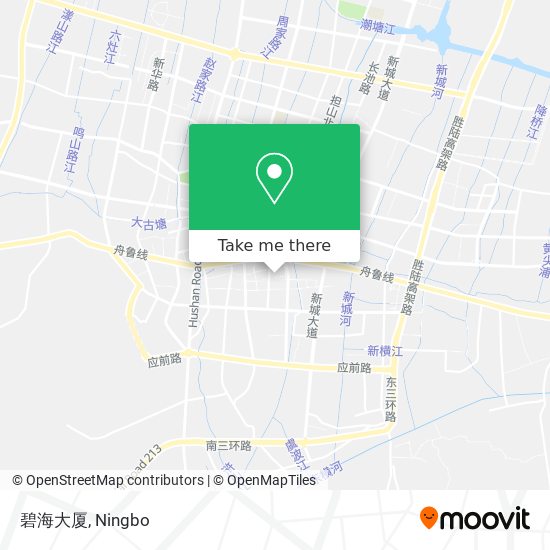 碧海大厦 map