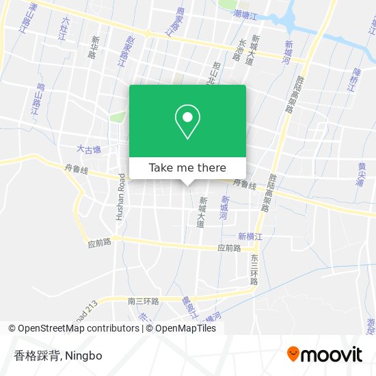 香格踩背 map