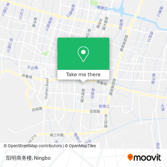 阳明商务楼 map