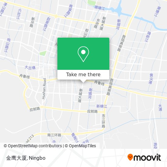 金鹰大厦 map