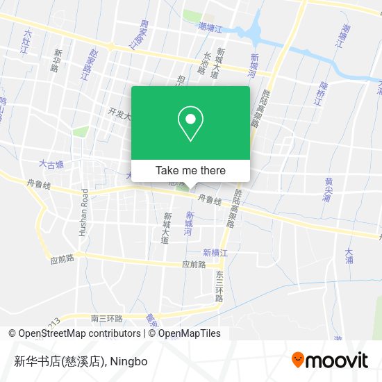 新华书店(慈溪店) map