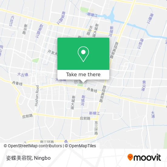 姿蝶美容院 map