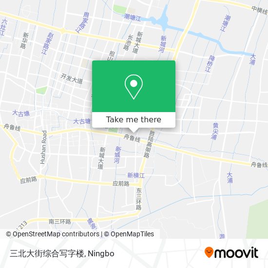 三北大街综合写字楼 map