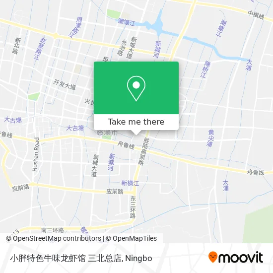 小胖特色牛味龙虾馆 三北总店 map