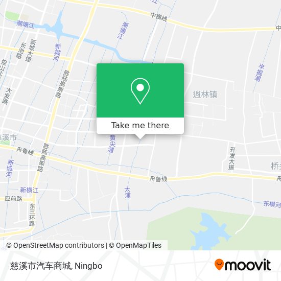 慈溪市汽车商城 map