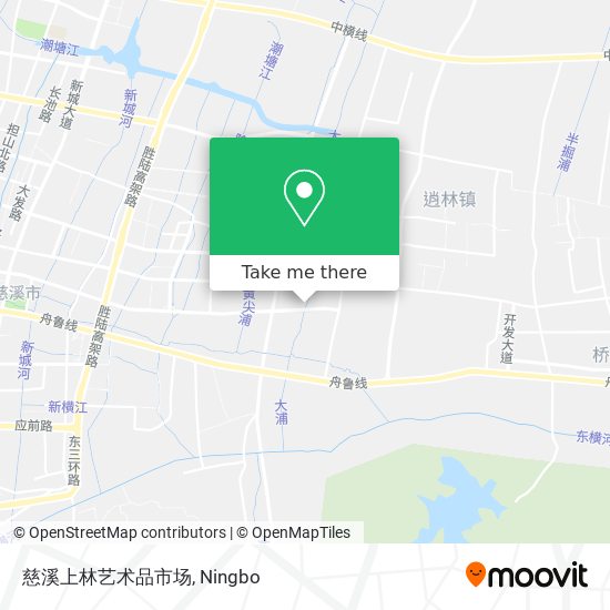 慈溪上林艺术品市场 map