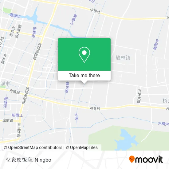 忆家欢饭店 map