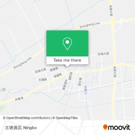 古塘酒店 map