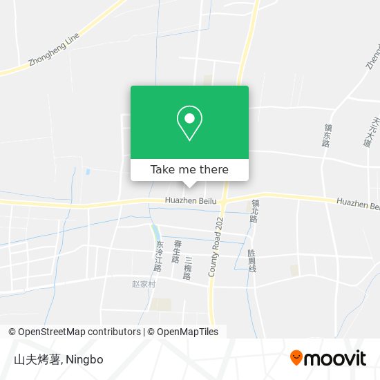 山夫烤薯 map