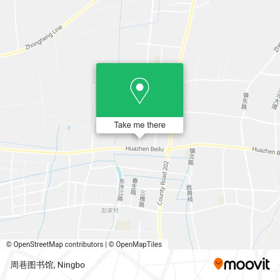 周巷图书馆 map