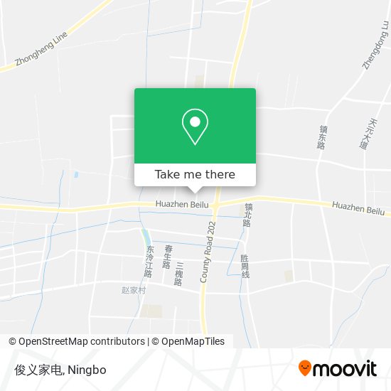 俊义家电 map