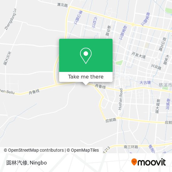 圆林汽修 map