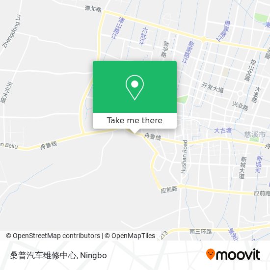 桑普汽车维修中心 map