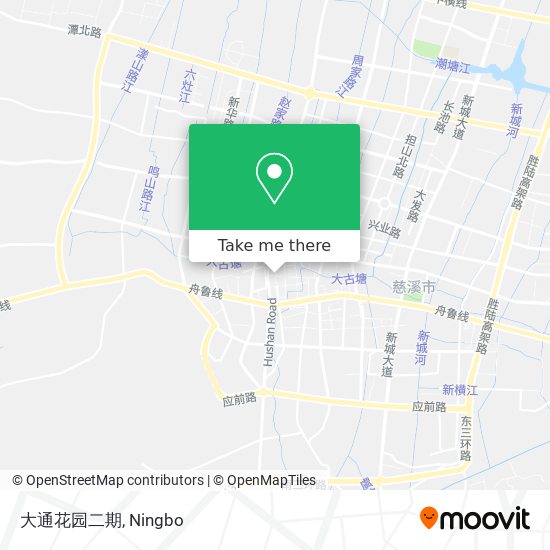 大通花园二期 map