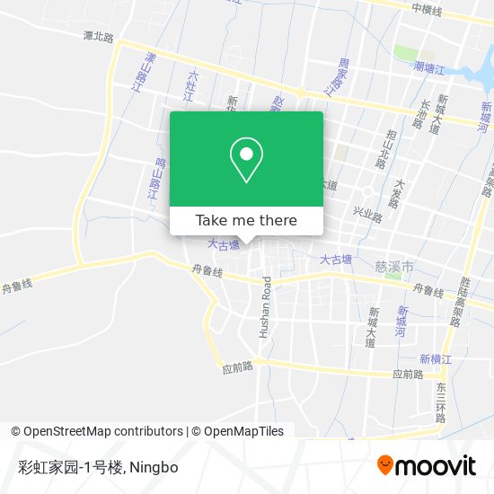 彩虹家园-1号楼 map