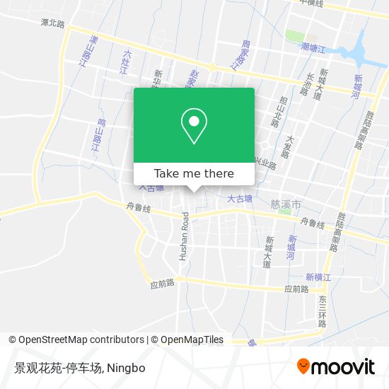 景观花苑-停车场 map