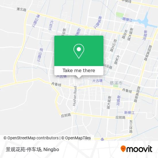 景观花苑-停车场 map
