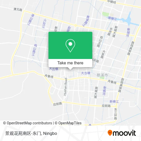 景观花苑南区-东门 map