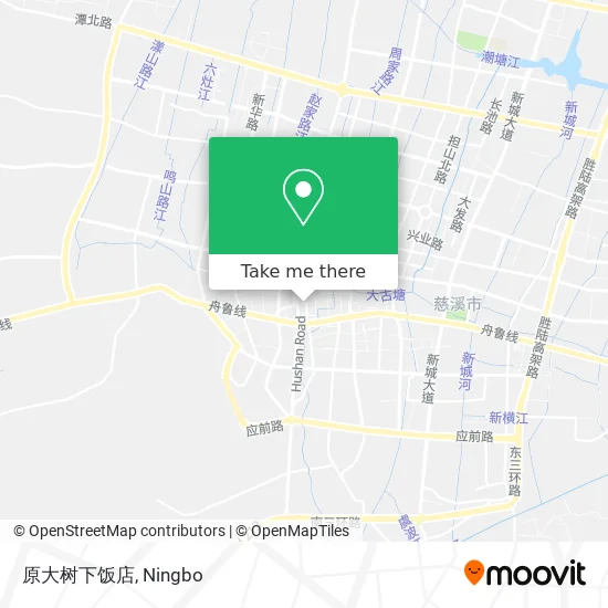 原大树下饭店 map