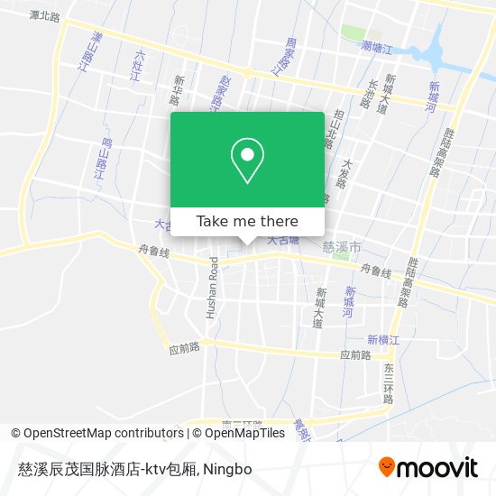 慈溪辰茂国脉酒店-ktv包厢 map
