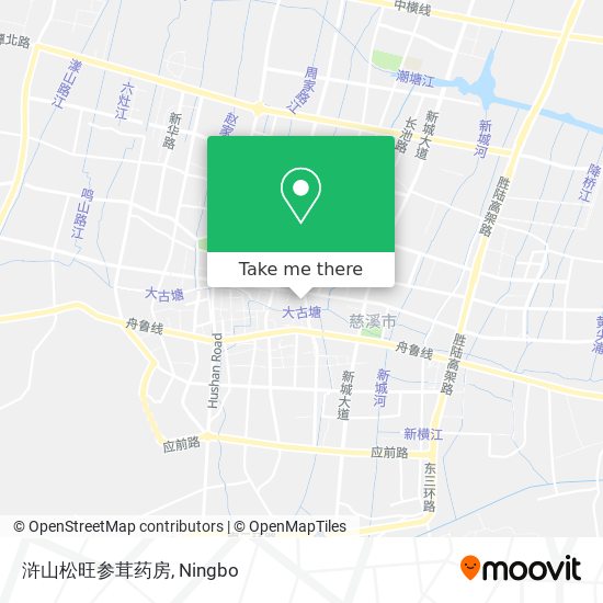 浒山松旺参茸药房 map