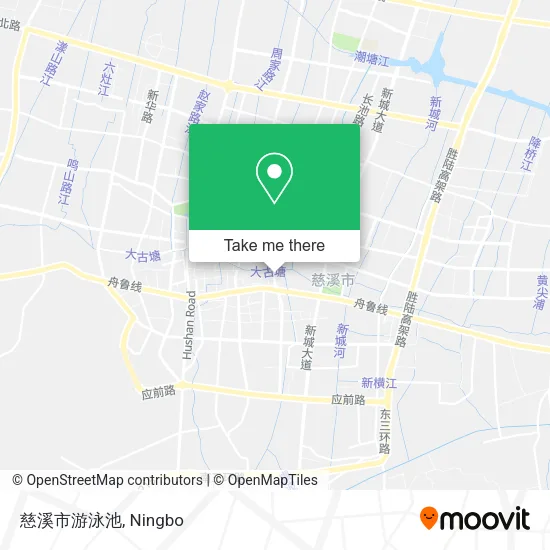 慈溪市游泳池 map