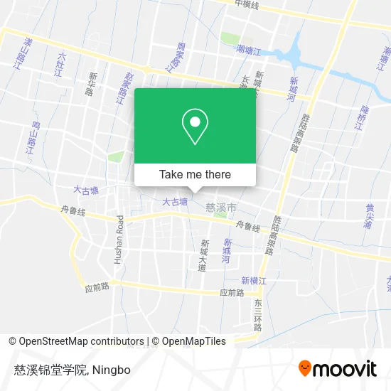 慈溪锦堂学院 map