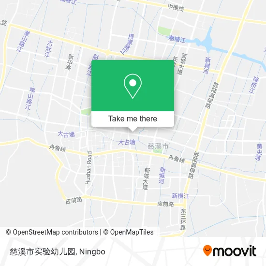 慈溪市实验幼儿园 map