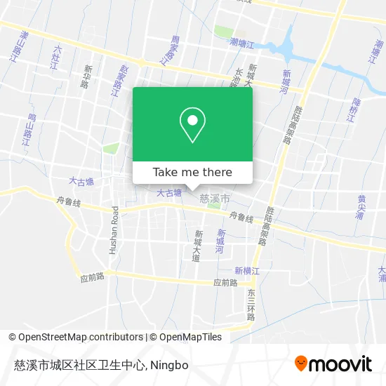 慈溪市城区社区卫生中心 map