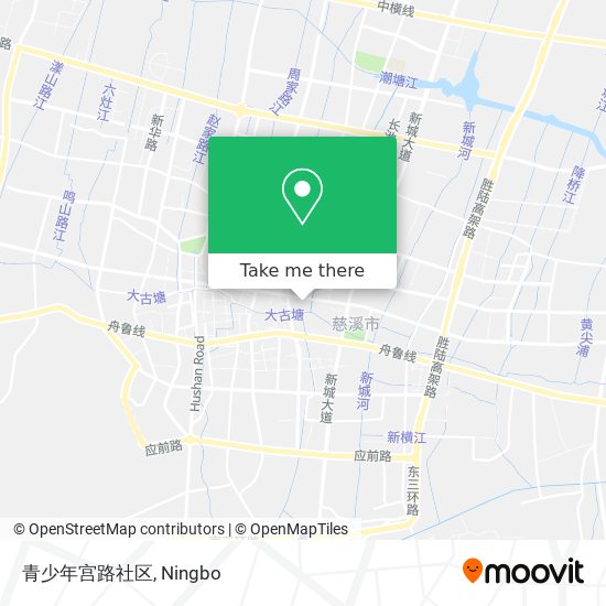 青少年宫路社区 map
