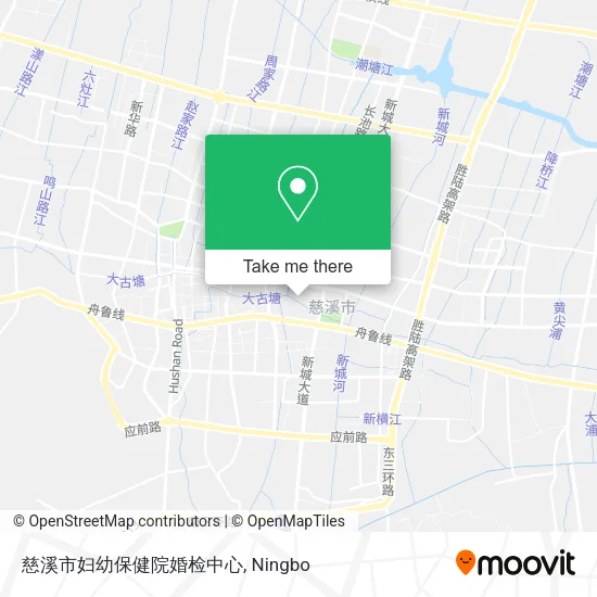 慈溪市妇幼保健院婚检中心 map