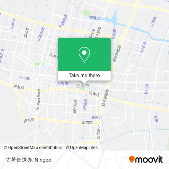 古塘街道办 map