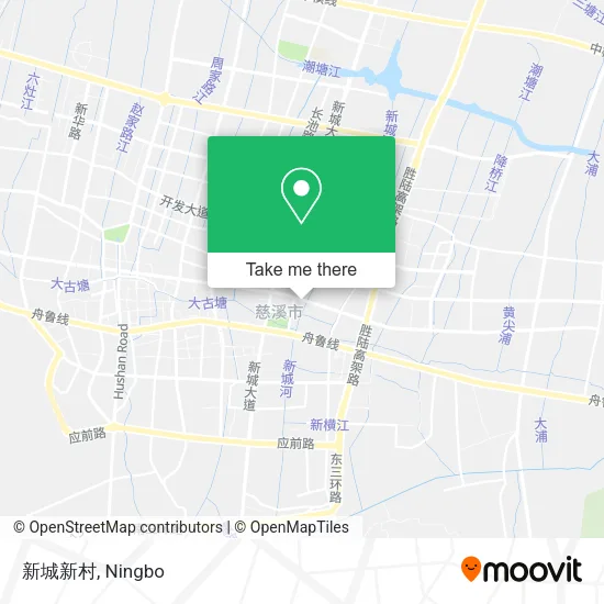 新城新村 map
