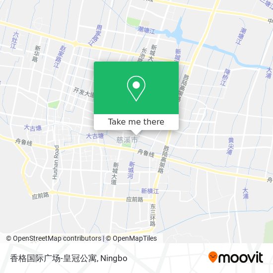 香格国际广场-皇冠公寓 map