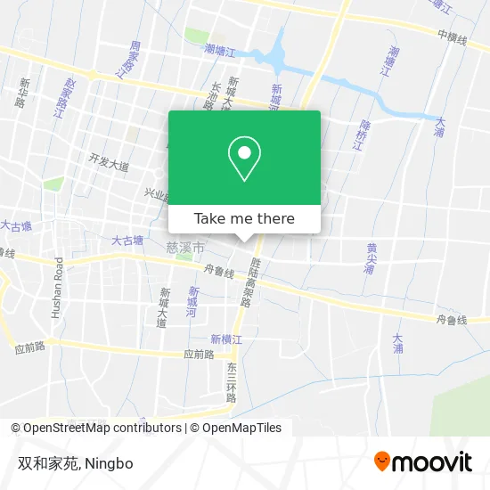 双和家苑 map