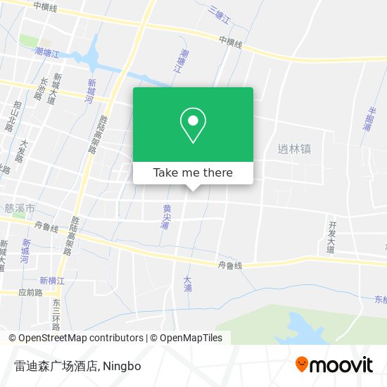 雷迪森广场酒店 map