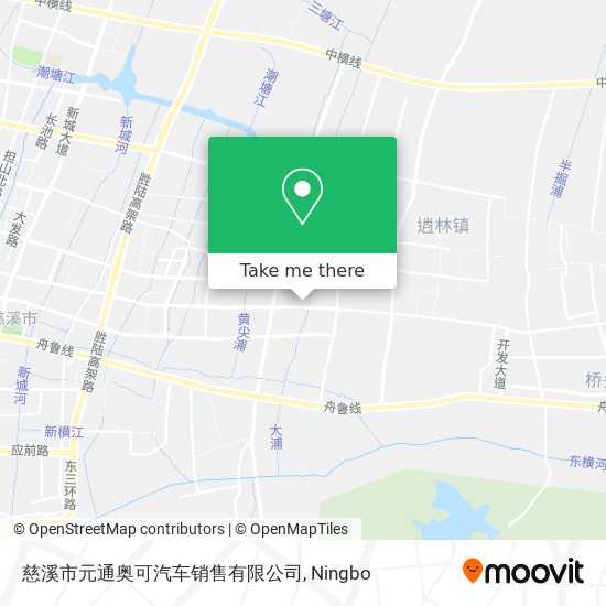 慈溪市元通奥可汽车销售有限公司 map