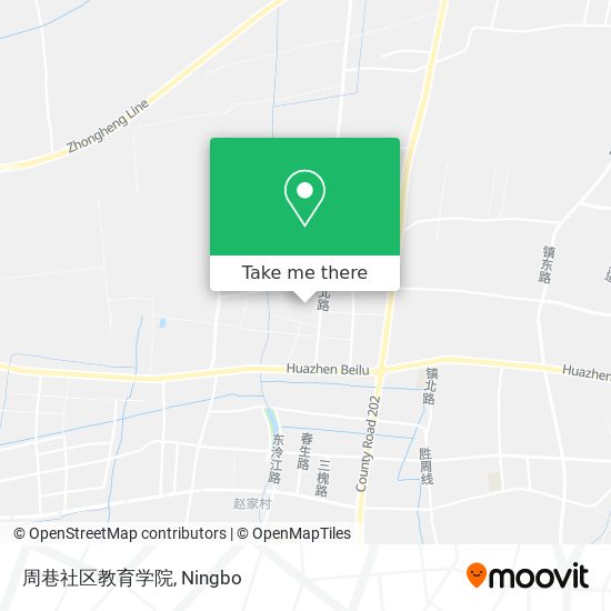 周巷社区教育学院 map