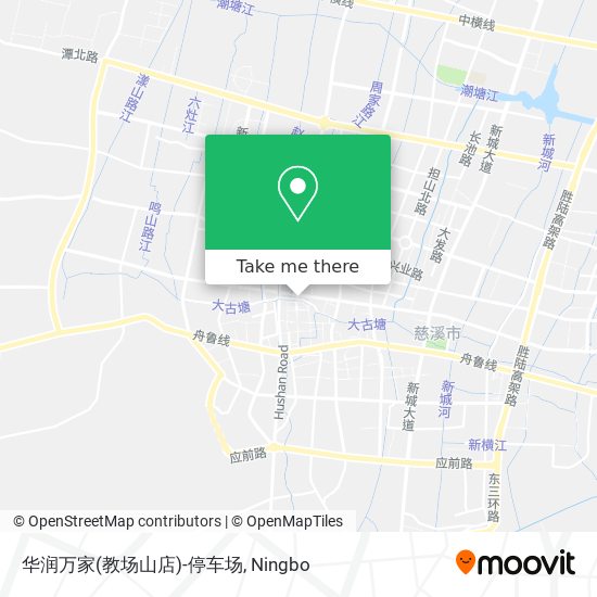 华润万家(教场山店)-停车场 map