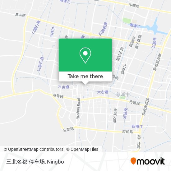三北名都-停车场 map